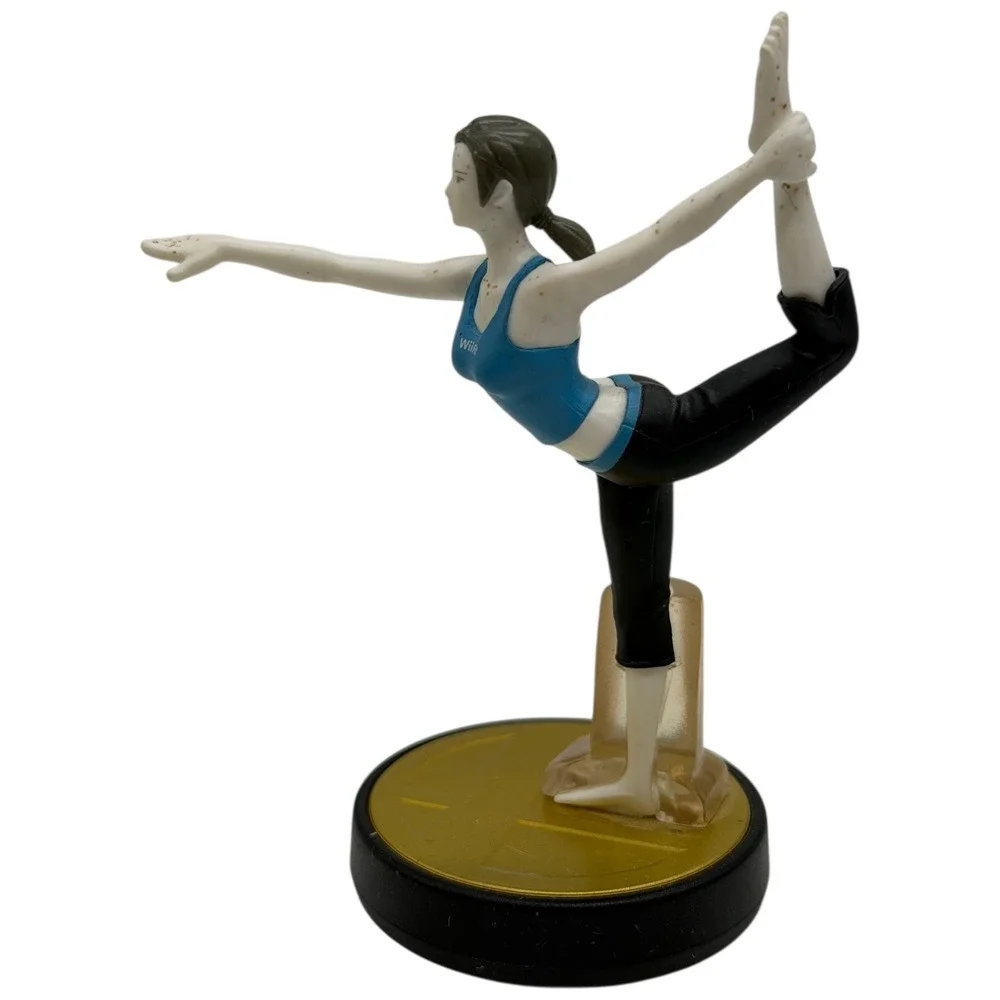 Nintendo Wii‎ Fit Amiibo Figure Yoga Pose NVL001